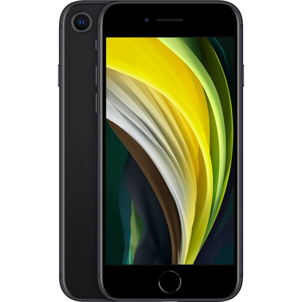 Apple iPhone SE 2 (2020) 128GB Black - Unlocked Smartphone with A13 Bionic Chip, 4.7