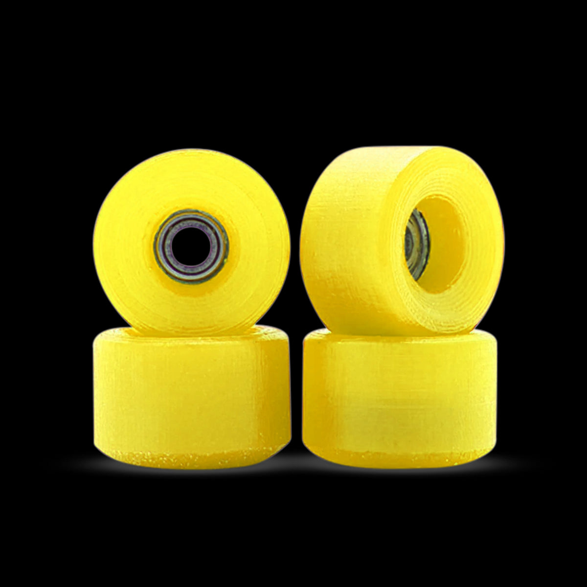 Premium BullGod Urethane Fingerboard Wheels - Fatties Style for Smooth Tricks & Performance | Perfect for Skateboard Enthusiasts & Fingerboard Competitions