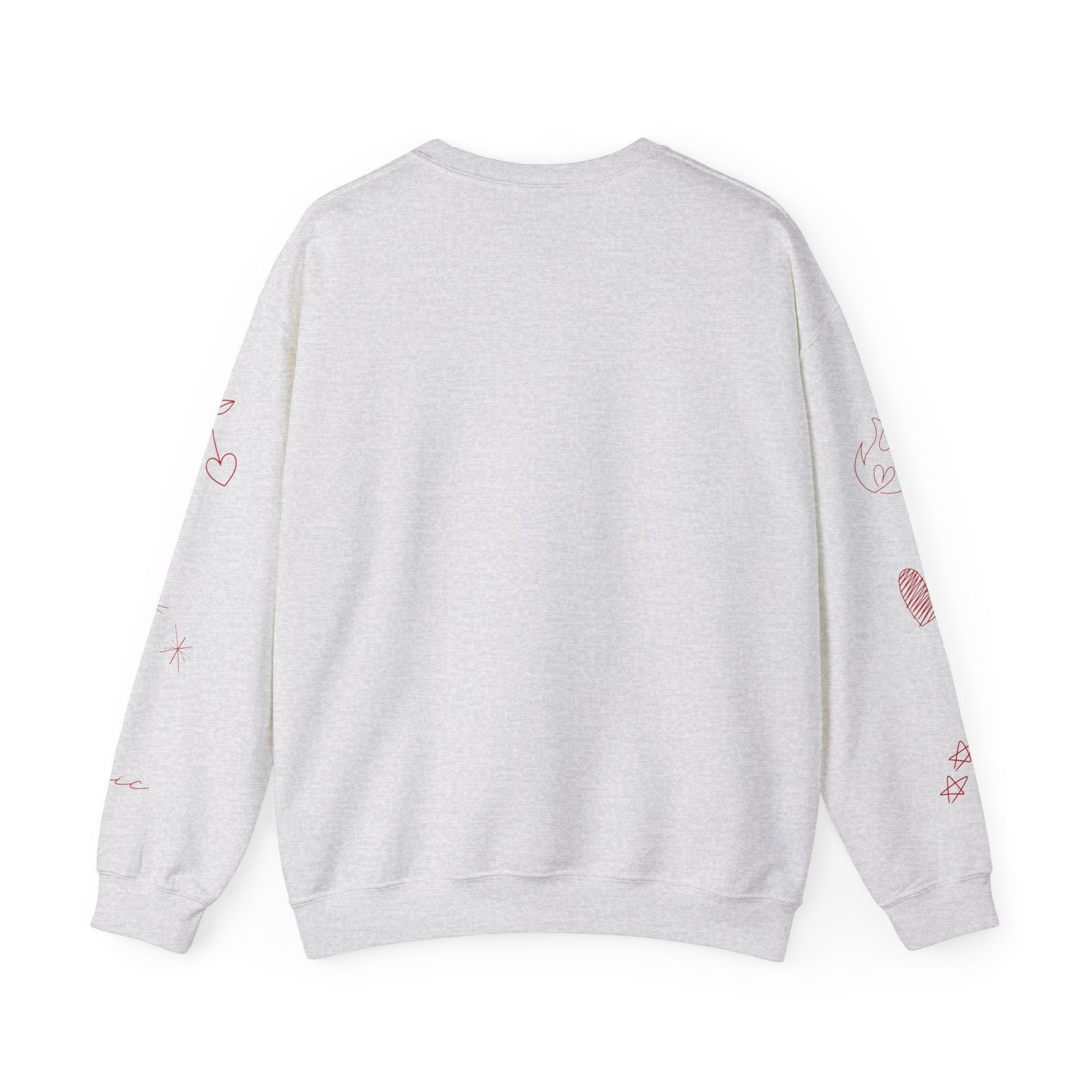 Mystic Falls Doodle Crewneck Sweatshirt - Cute Cartoon Graphic Pullover for Women & Men | Perfect for Casual Wear, Street Style & Gift Giving