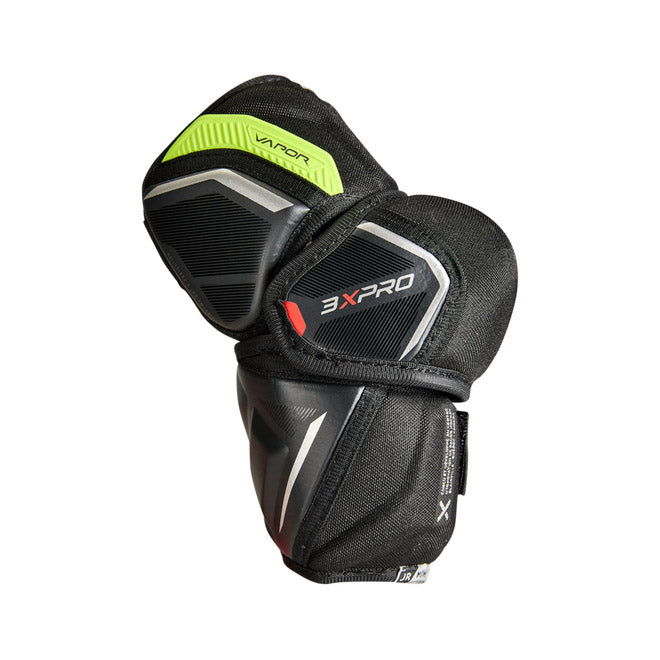 Bauer Vapor 3X Pro Junior Ice Hockey Elbow Pads - Youth Protective Gear for Ice Hockey Practice & Games - Lightweight & Durable Elbow Guards for Young Players