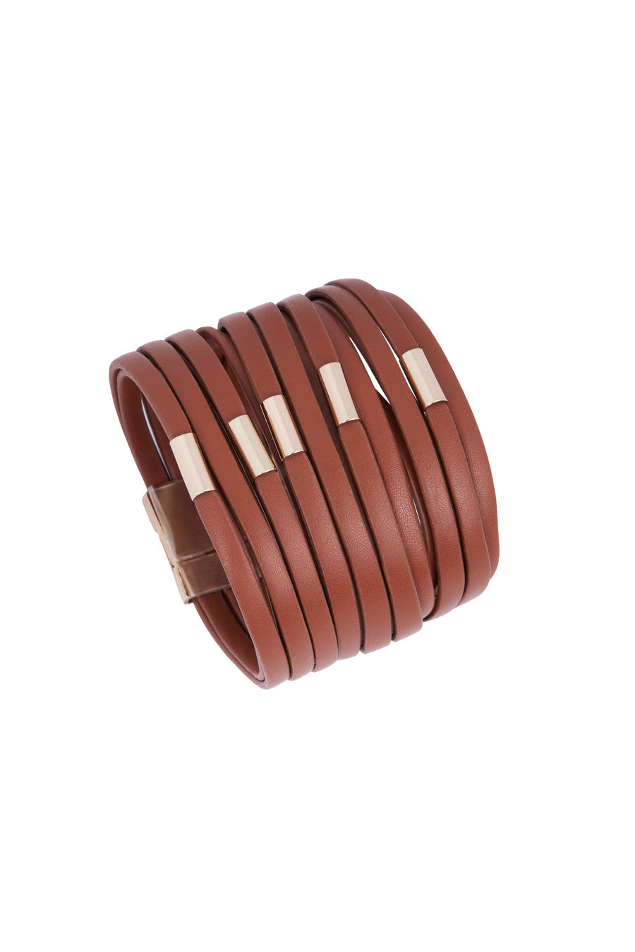 Eco-Friendly Multi Strand Vegan Leather Bracelet for Women - Stylish Boho Accessory for Everyday Wear & Casual Outfits
