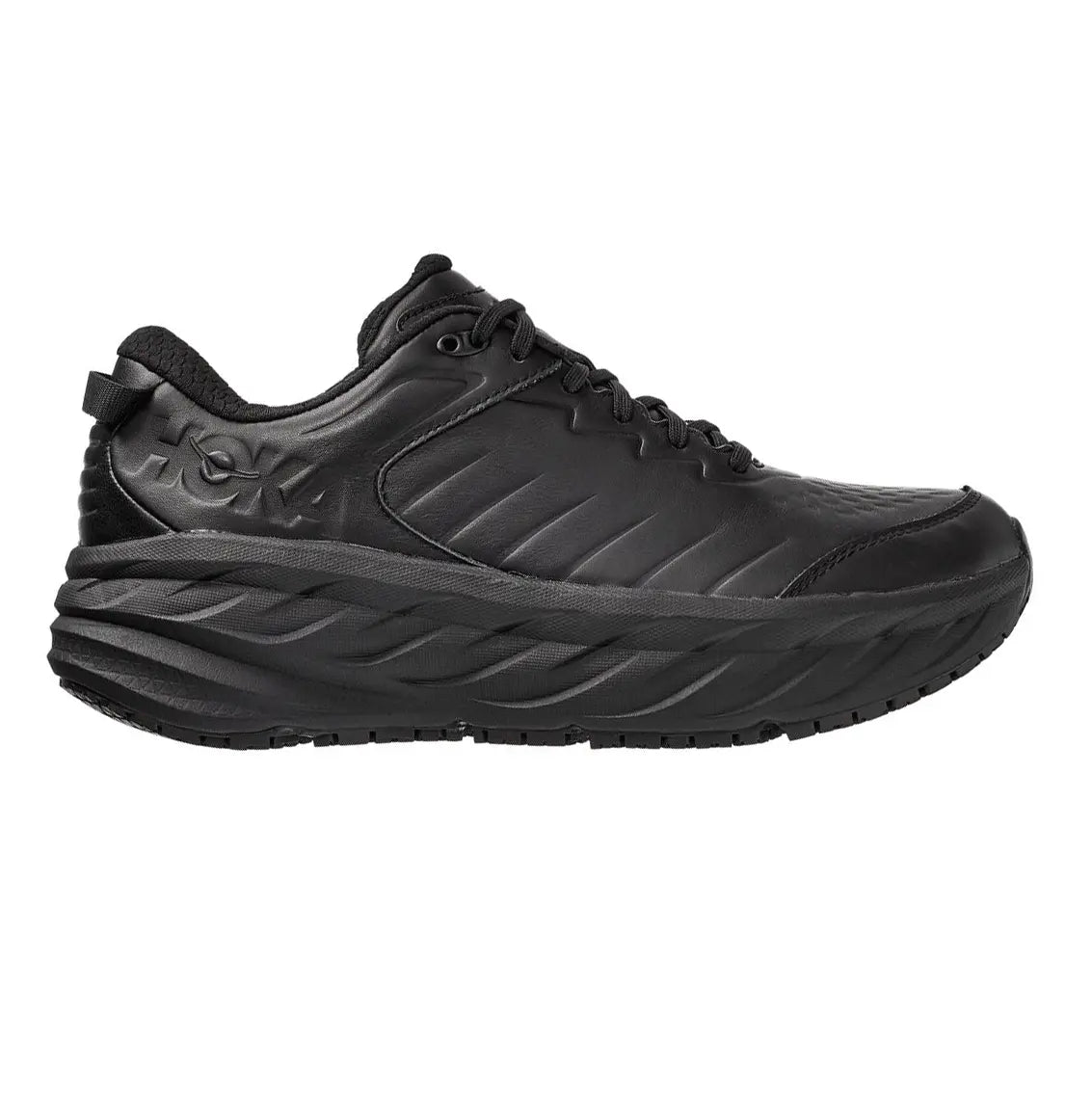 HOKA Bondi SR Women's Running Shoes (Wide Width) - Slip-Resistant Work Shoes for Nurses, Chefs & Healthcare Professionals