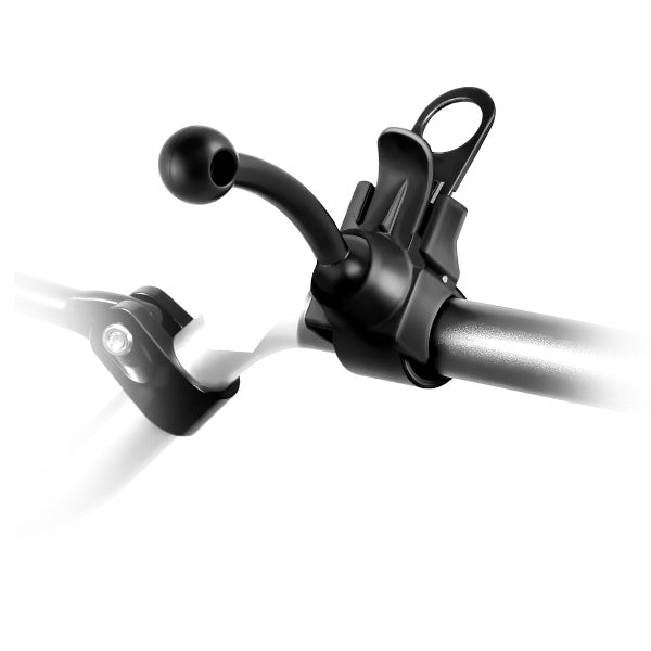 RAM EZ Strap® Mount with Long RAM Double Ball Arm for Garmin GPS - RAP SB 187GLU - Perfect for Motorcycles, ATVs & Boating Navigation
