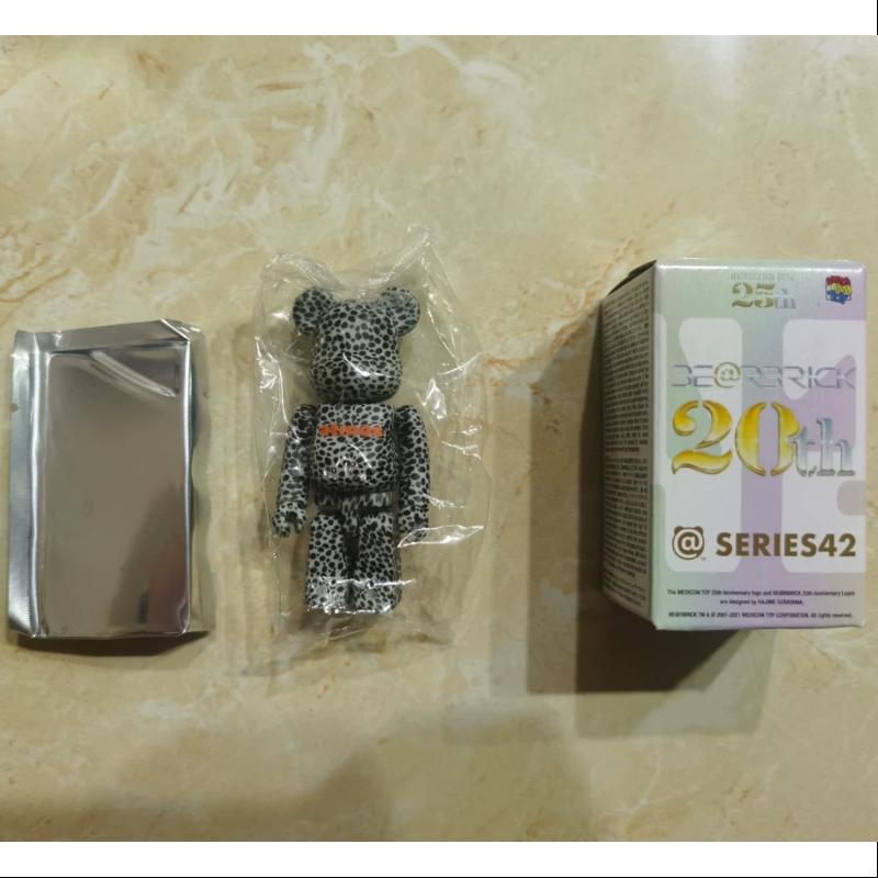 Bearbrick Series 42 SUPER Secret ATMOS 100% Collectible Figure - Limited Edition Vinyl Art Toy for Display & Collection - Perfect for Home Decor, Office Display, and Pop Culture Enthusiasts