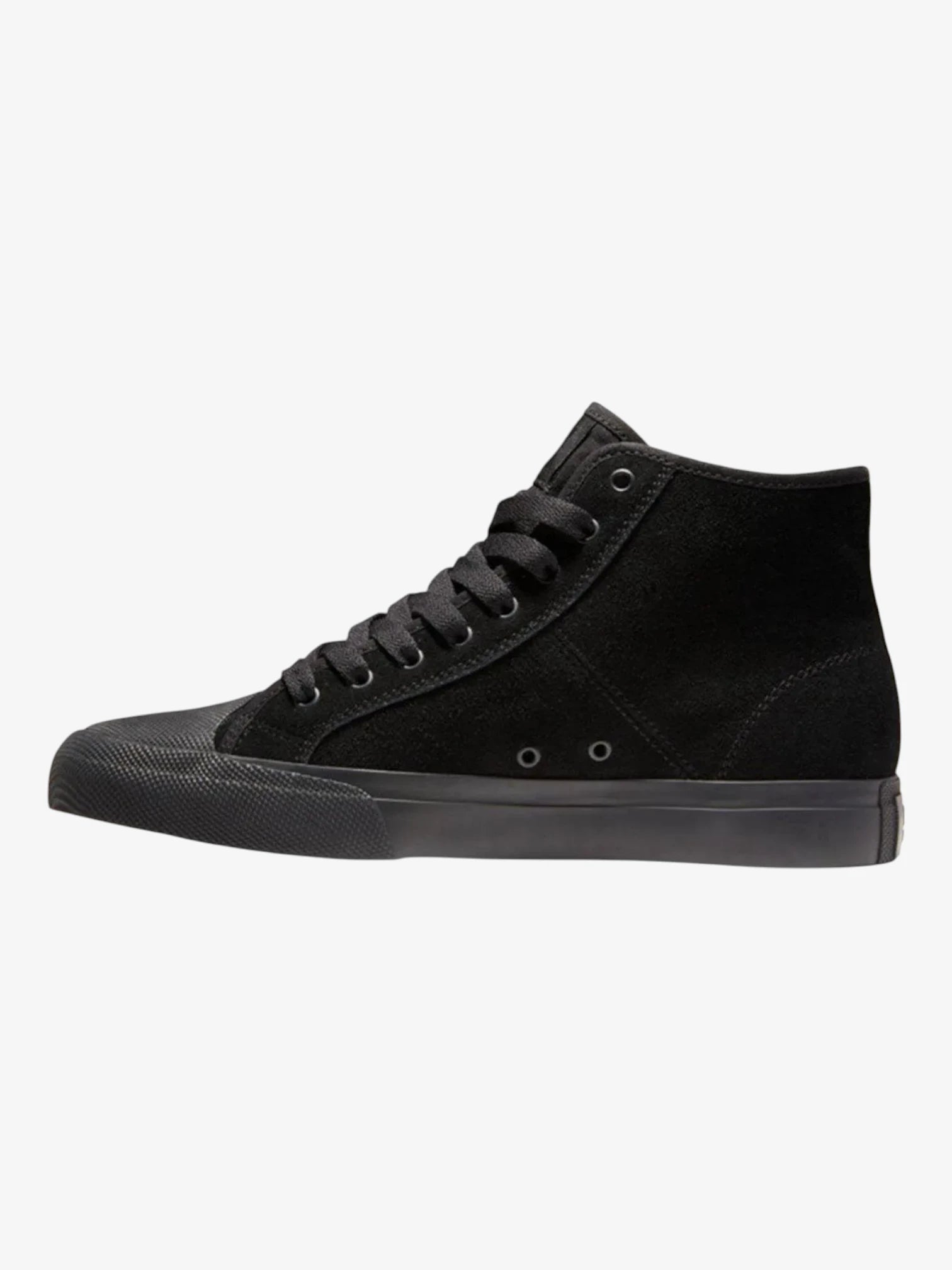 DC Manual Hi RT SD Skate Shoes - Black - High-Top Sneakers for Men | Durable & Comfortable for Skateboarding, Streetwear & Casual Wear