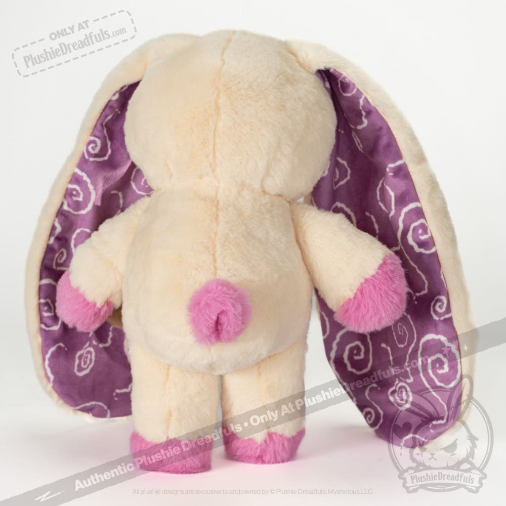 Plushie Dreadfuls ARFID Bunny - Soft Stuffed Animal Toy for Anxiety Relief, Comfort & Sensory Support | Perfect for Kids, Teens & Adults with ARFID | Cuddle Companion for Bedtime, Therapy & Emotional Support