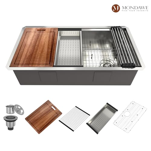 36x19 Undermount Workstation Sink
