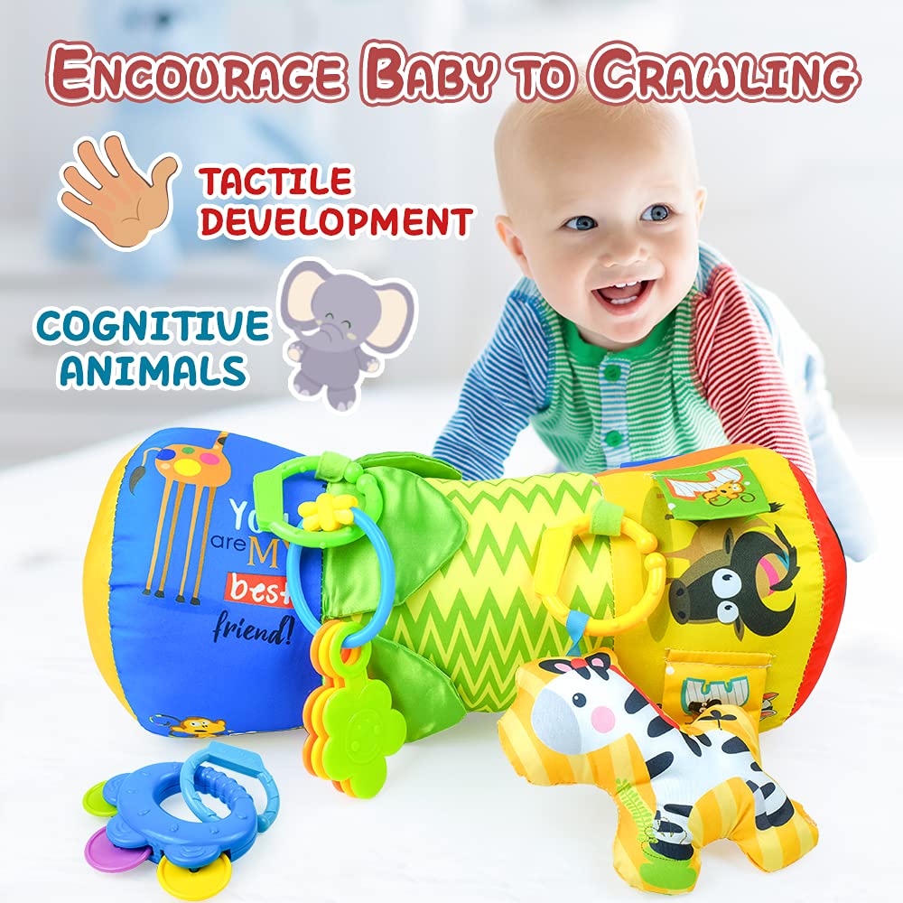 **Best Baby Tummy Time Pillow for Newborns 0-6 Months – Ergonomic Infant Development Toy for 2, 3, 4, 5, 6+ Month Olds – Soft & Safe Support for Crawling & Playtime**    *(Perfect for strengthening neck & back muscles during tummy time, playdates, or interactive learning at home!)*