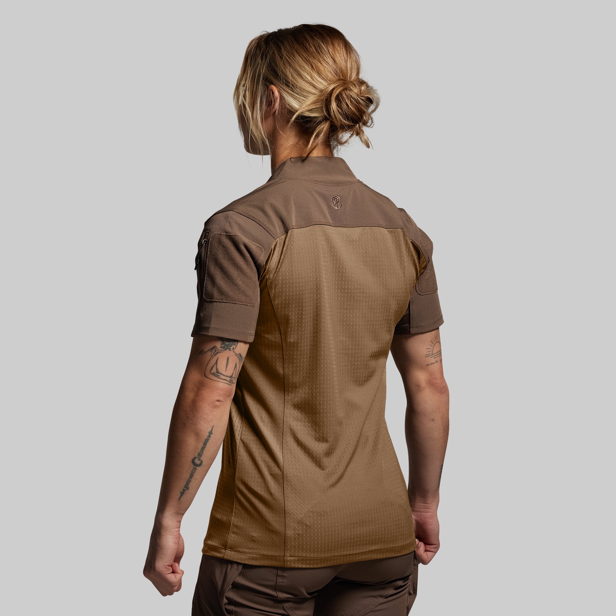 Women's Op Top Pro Tactical Shirt - Coyote Brown | Durable & Comfortable for Outdoor Adventures, Hiking & Military Use