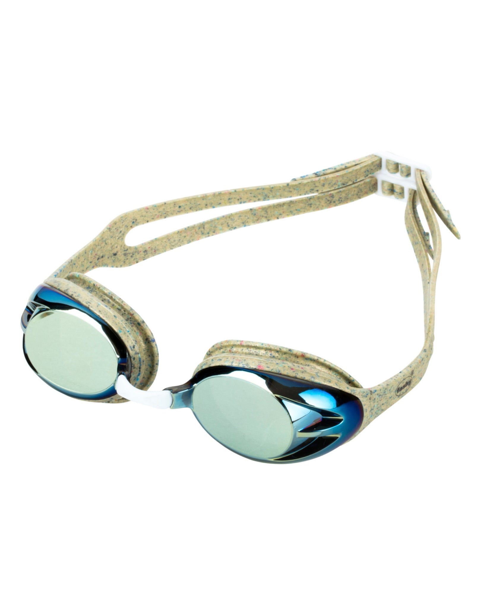 Anti-Fog UV Protection Mirrored Swim Goggles for Adults - Clear Vision for Pool, Beach & Competitive Swimming