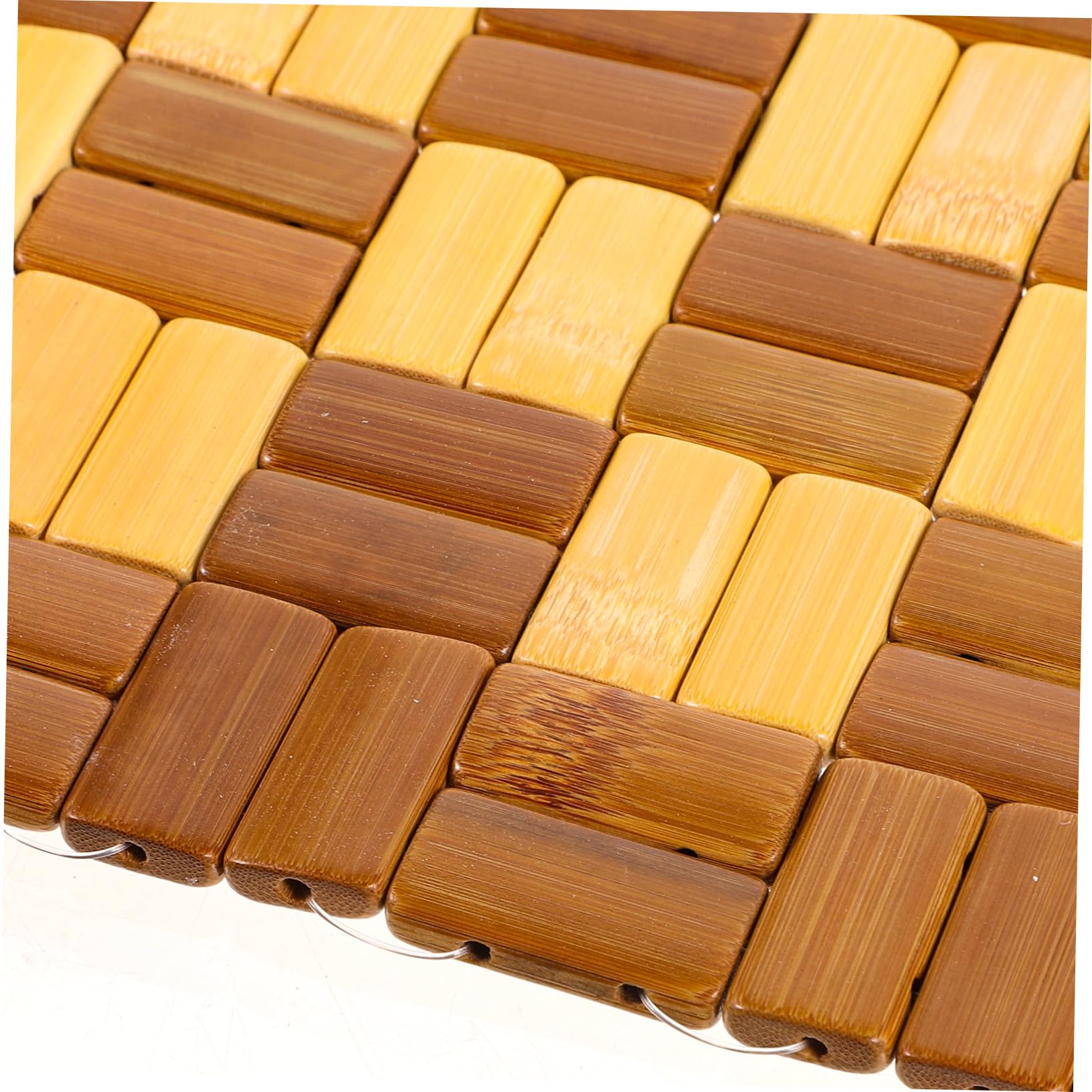Breathable Bamboo Seat Cushion - Portable Cooling Mat for Outdoor & Indoor Use - Comfortable Sitting Pad for Adults, Kids, Camping, Picnics & Office Chairs