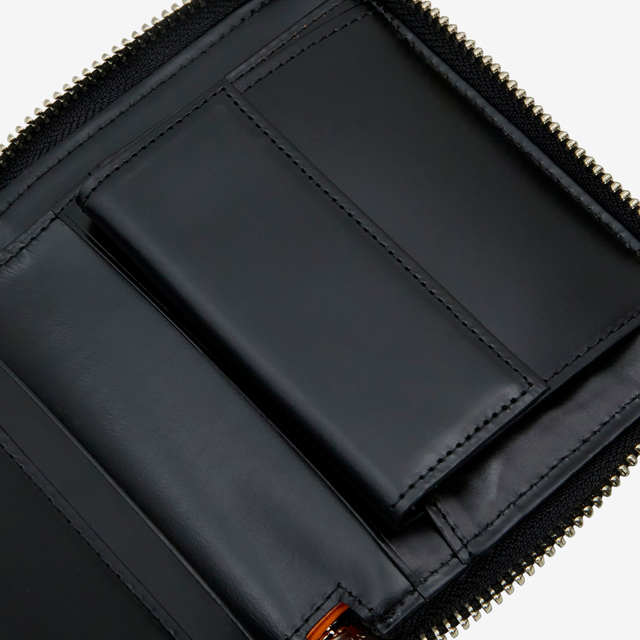 Camouflage Zip Wallet Black - Stylish & Secure RFID Blocking Wallet for Men - Perfect for Travel, Hiking & Outdoor Adventures