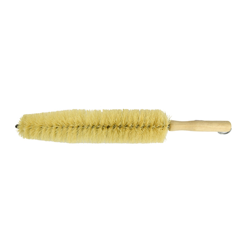 17 Spoke Brush with Protective Tip - 2 Pack for Detailing Cars, Motorcycles & Bikes - Gentle Scratch-Free Cleaning for Wheels, Grills & Tight Spaces