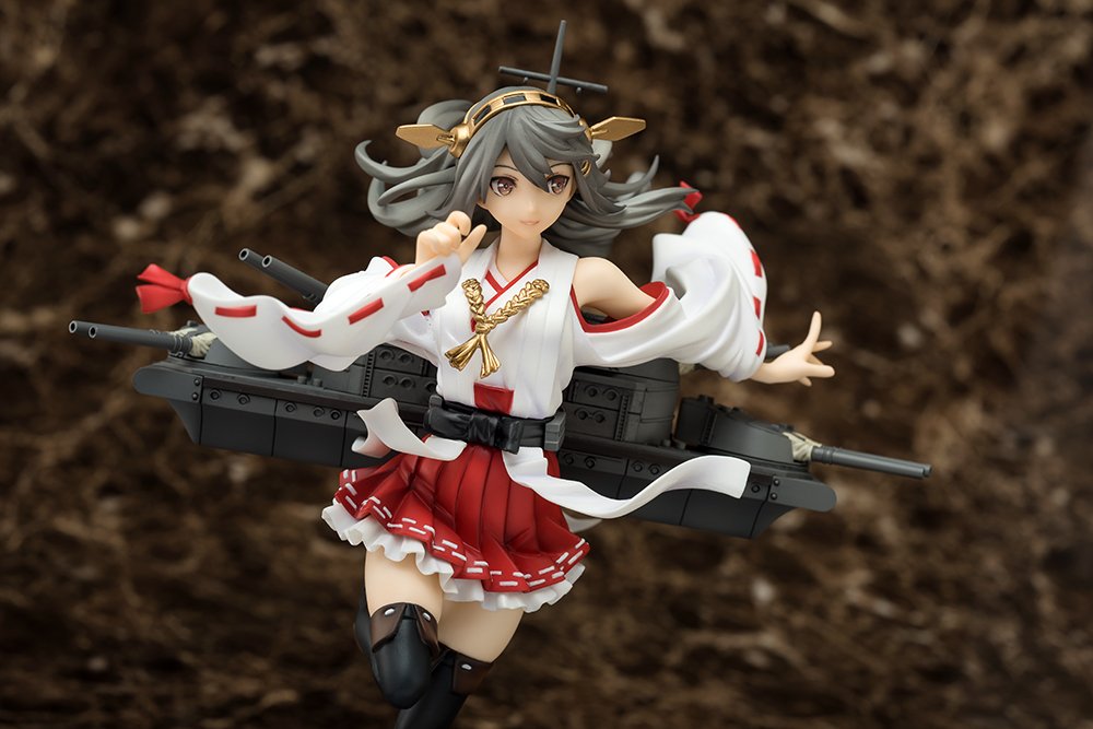 Kancolle Haruna 1/7 Scale PVC Figure - Anime Collectible for Display & Gift Giving | Perfect for Anime Fans & Model Enthusiasts