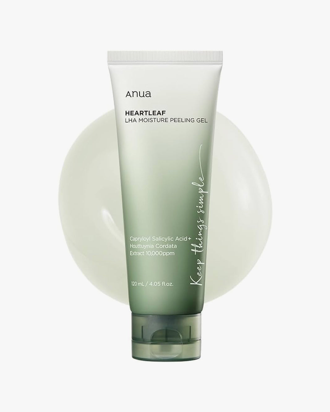 Anua Heartleaf LHA Moisture Peeling Gel - Gentle Exfoliator for Smooth Skin | Korean Skincare for Acne & Blackheads | Perfect for Daily Exfoliation Routine
