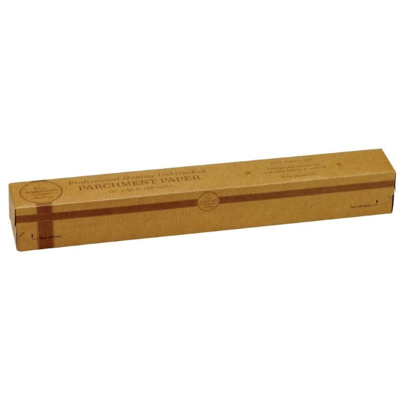 Harold Unbleached Parchment Paper for Baking - 100% Natural, Non-Stick, Greaseproof Cooking Sheets - Perfect for Cookies, Bread, Roasting & Meal Prep