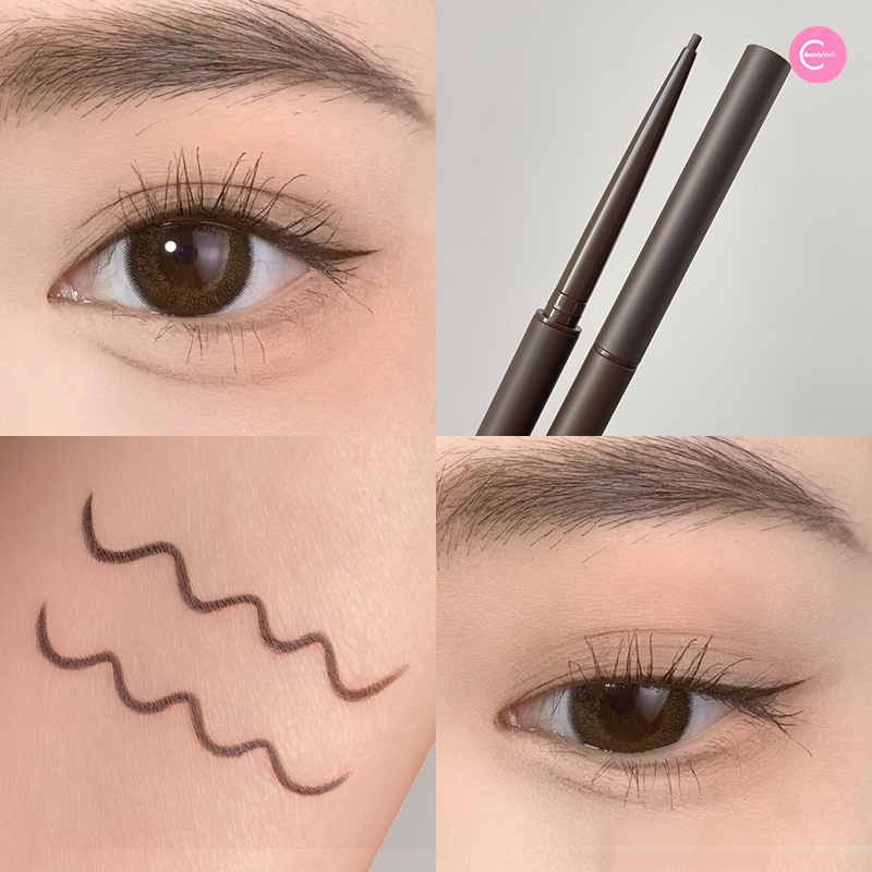 GELLA'S Ultra Fine Matte Eyeliner Pencil - Waterproof & Smudge Proof - Precise Winged Eyeliner for Professional Makeup - Perfect for Daily Use, Parties and Special Occasions
