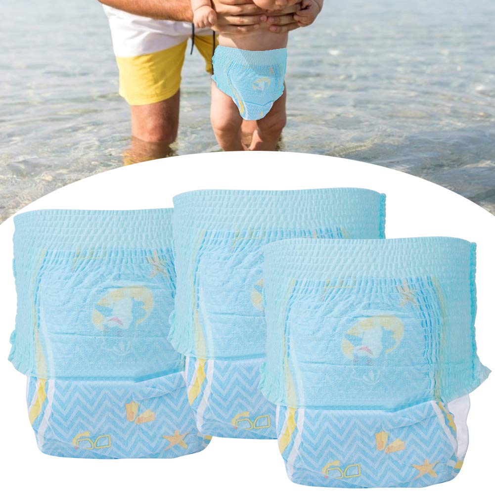 Reusable 3-Piece Swim Diapers for Toddlers & Newborns - Waterproof Swim Pants (XXL 15kg+) for Pool, Beach & Water Play