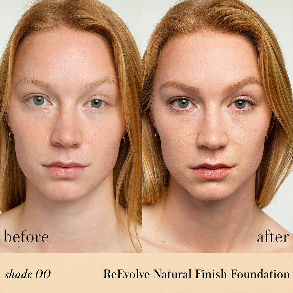 ReEvolve Natural Finish Liquid Foundation - Lightweight, Buildable Coverage for Flawless Skin | Perfect for Everyday Wear & Special Occasions