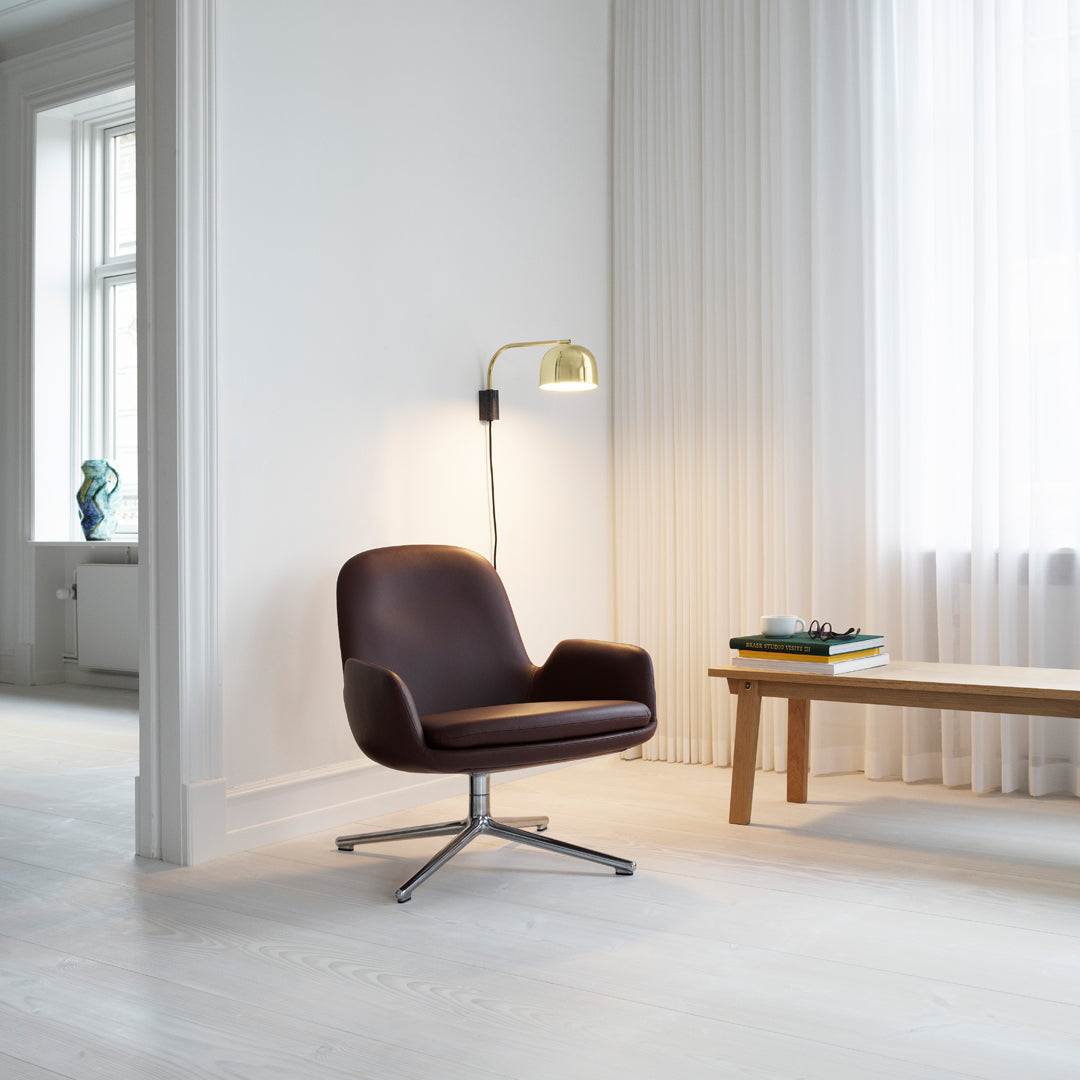 Era Lounge Chair - Modern Low Swivel Recliner for Living Room, Bedroom & Office - Comfortable Relaxation & Stylish Decor