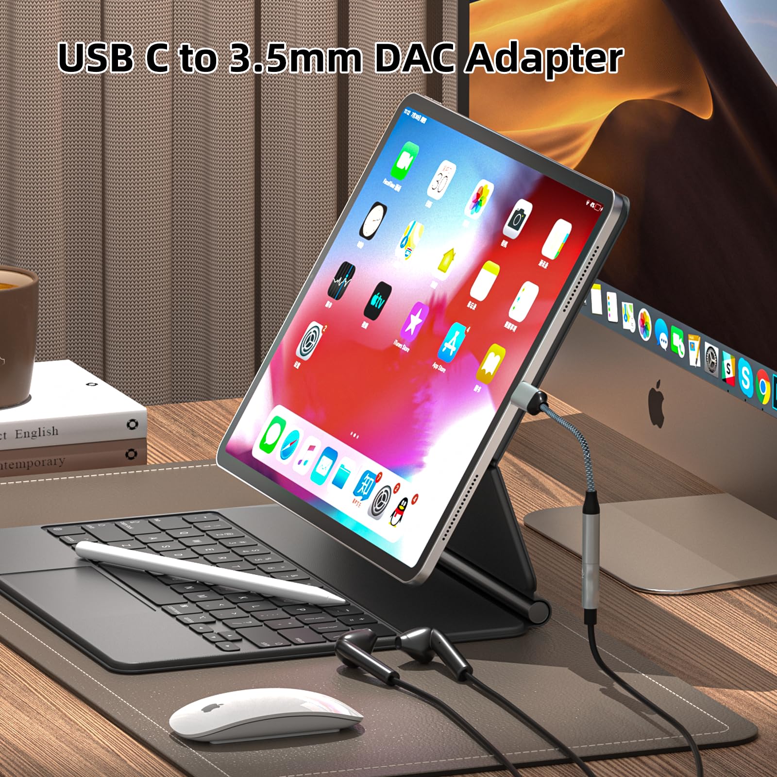 USB C to 3.5mm Headphone Jack Adapter (2 Pack) - Compatible with iPhone 16 Pro Max/16 Pro/15 Pro Max/15 Pro/15 Plus, Samsung Galaxy S23/S22/S21 Ultra, Google Pixel, iPad Pro & MacBook - High Quality Audio Dongle Cable for Music, Gaming & Calls (Black)