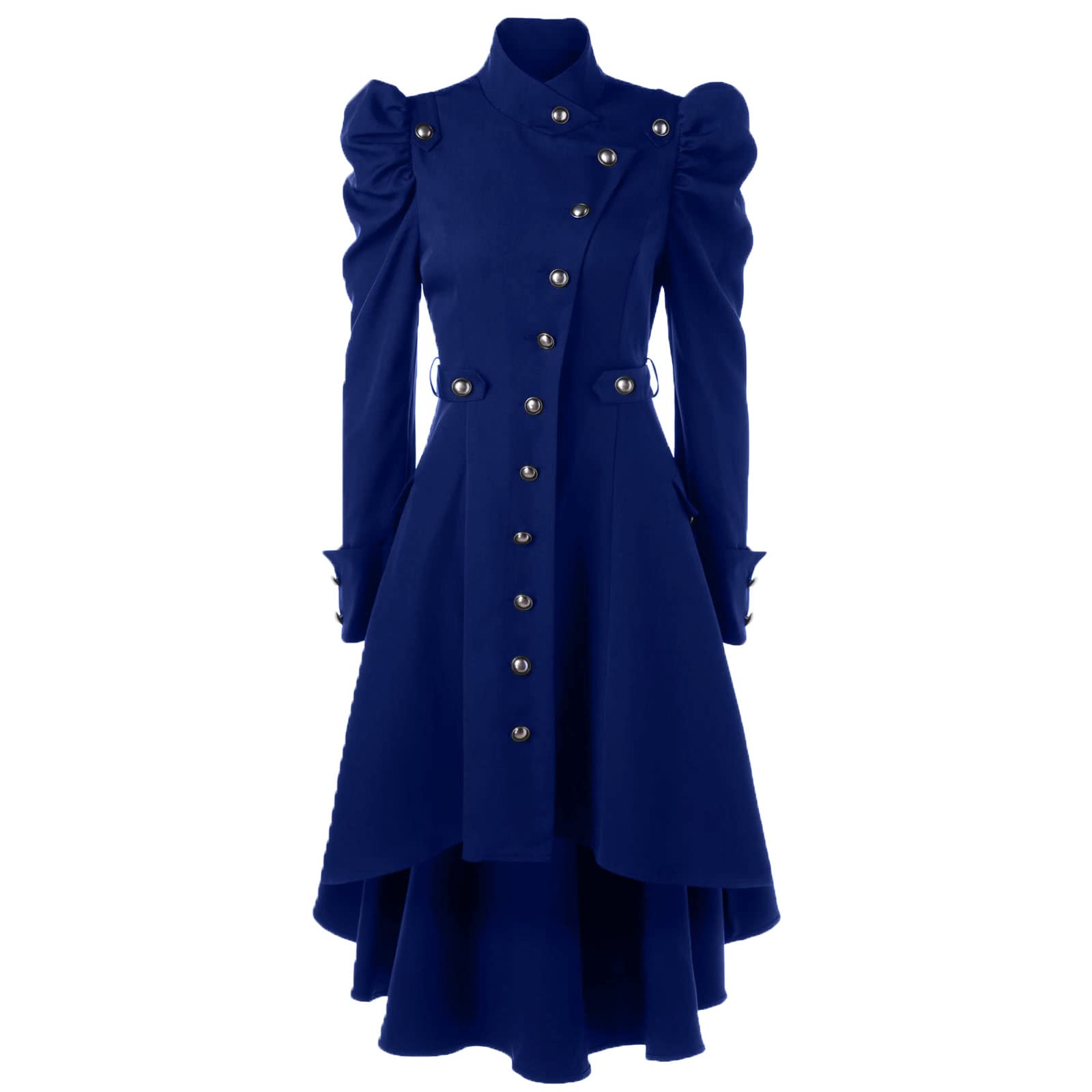 Vintage Medieval Women's Maxi Jacket - Long Sleeve Fall Winter Tunic Coat for Women | Perfect for Renaissance Fairs, LARP Events & Gothic Fashion