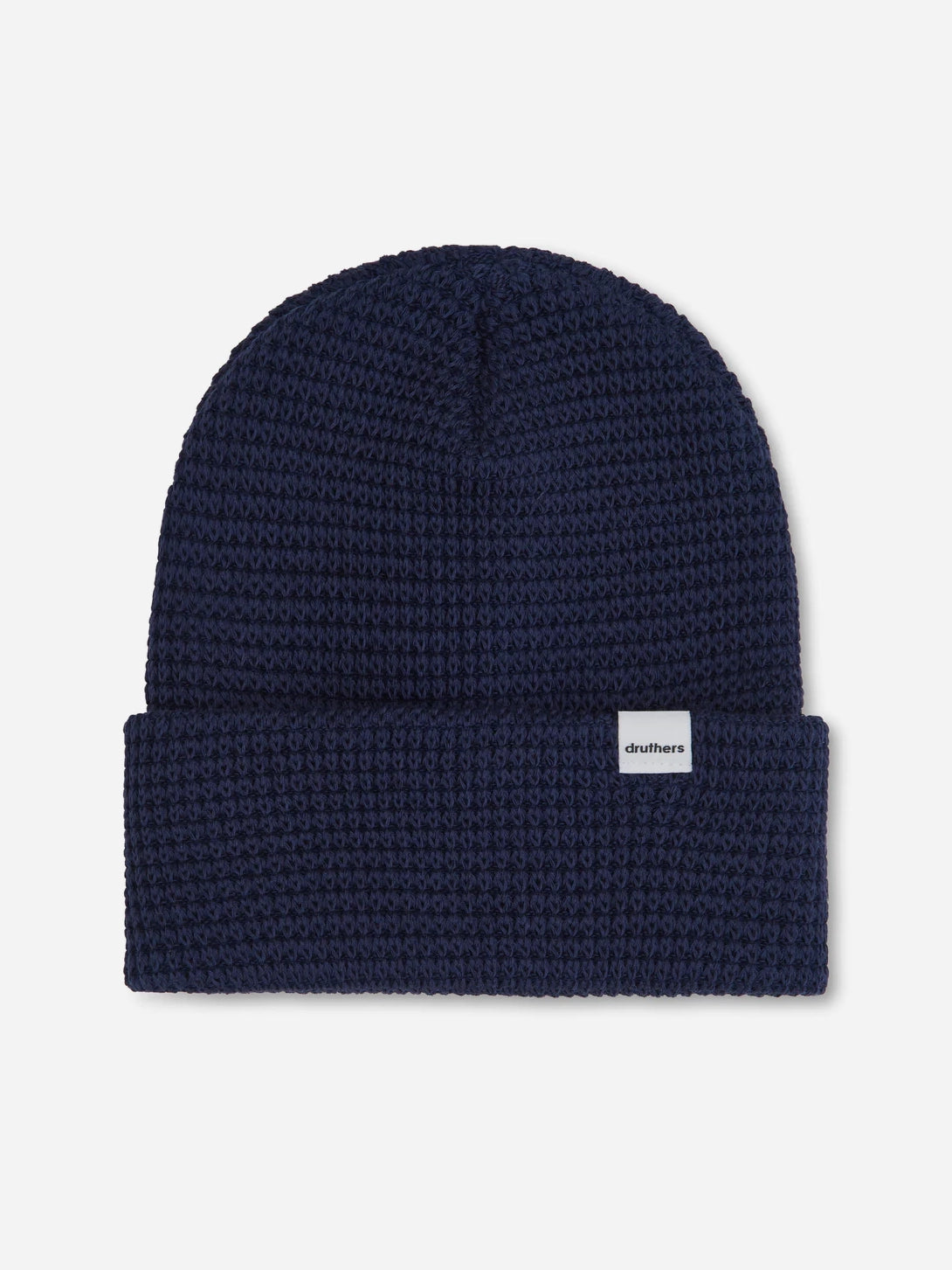Organic Cotton Waffle Knit Beanie for Men & Women - Soft Winter Hat for Cold Weather - Cozy Unisex Knitted Cap for Outdoor Activities, Skiing & Hiking