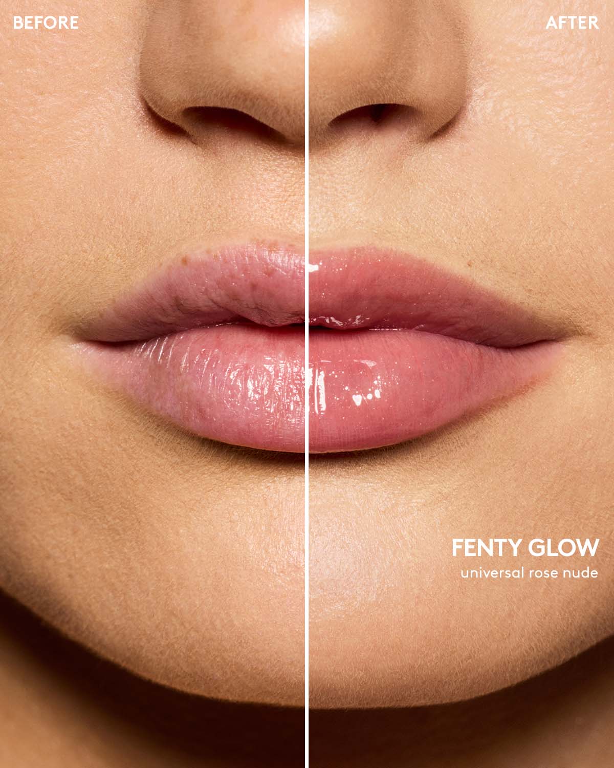 Fenty Beauty Gloss Bomb Cream Color Drip Lip Cream - Hydrating Lip Gloss in Fenty Glow Shade, Perfect for Day & Night Wear, Date Nights and Special Occasions