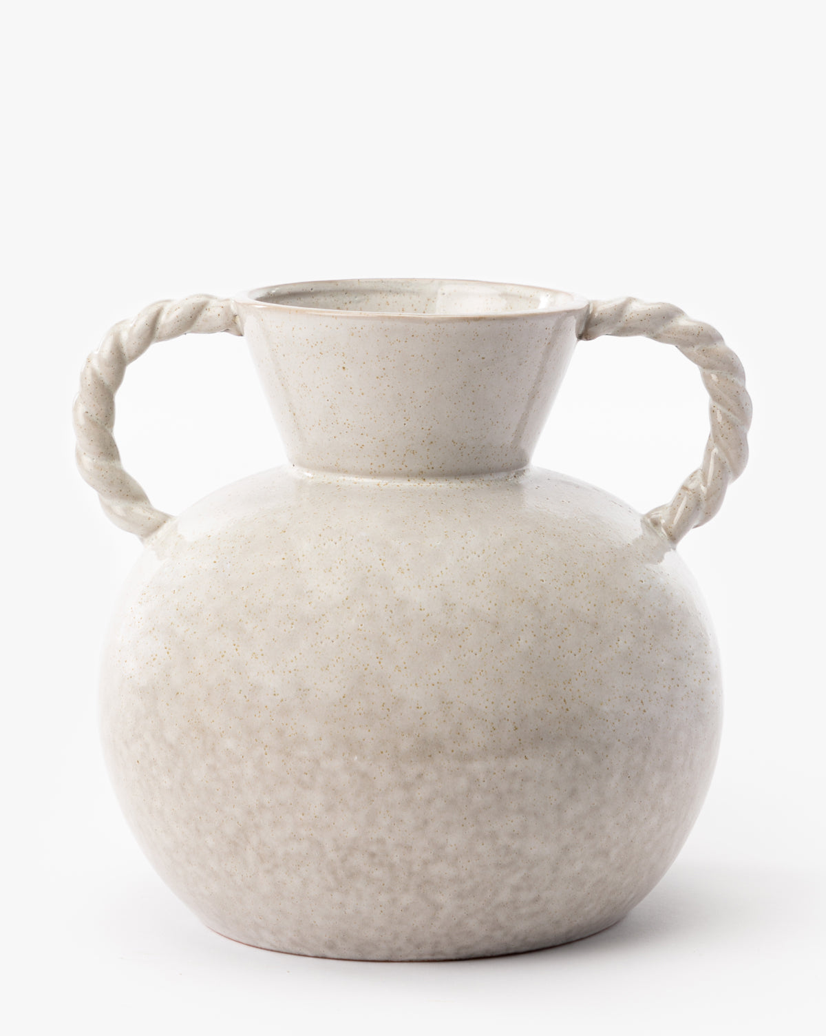 Tyrion Vase - Modern Ceramic Flower Vase for Home Decor, Office & Wedding Centerpieces - Elegant Handcrafted Table Vase for Fresh Flowers, Plants & Interior Design