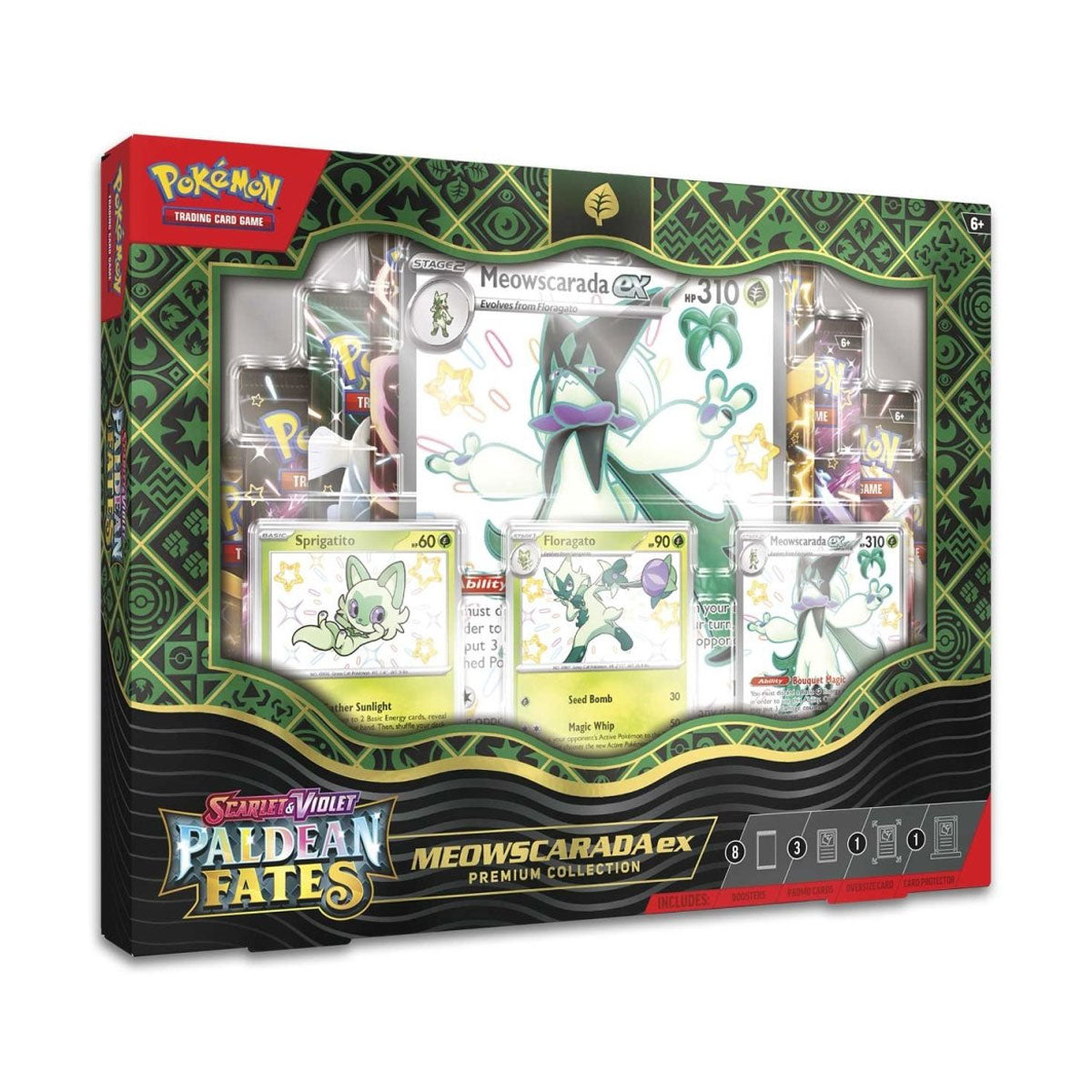 Pokémon Scarlet and Violet Paldean Fates Premium Collection - Exclusive Trading Cards & Collectibles for Battles, Gifts & Display