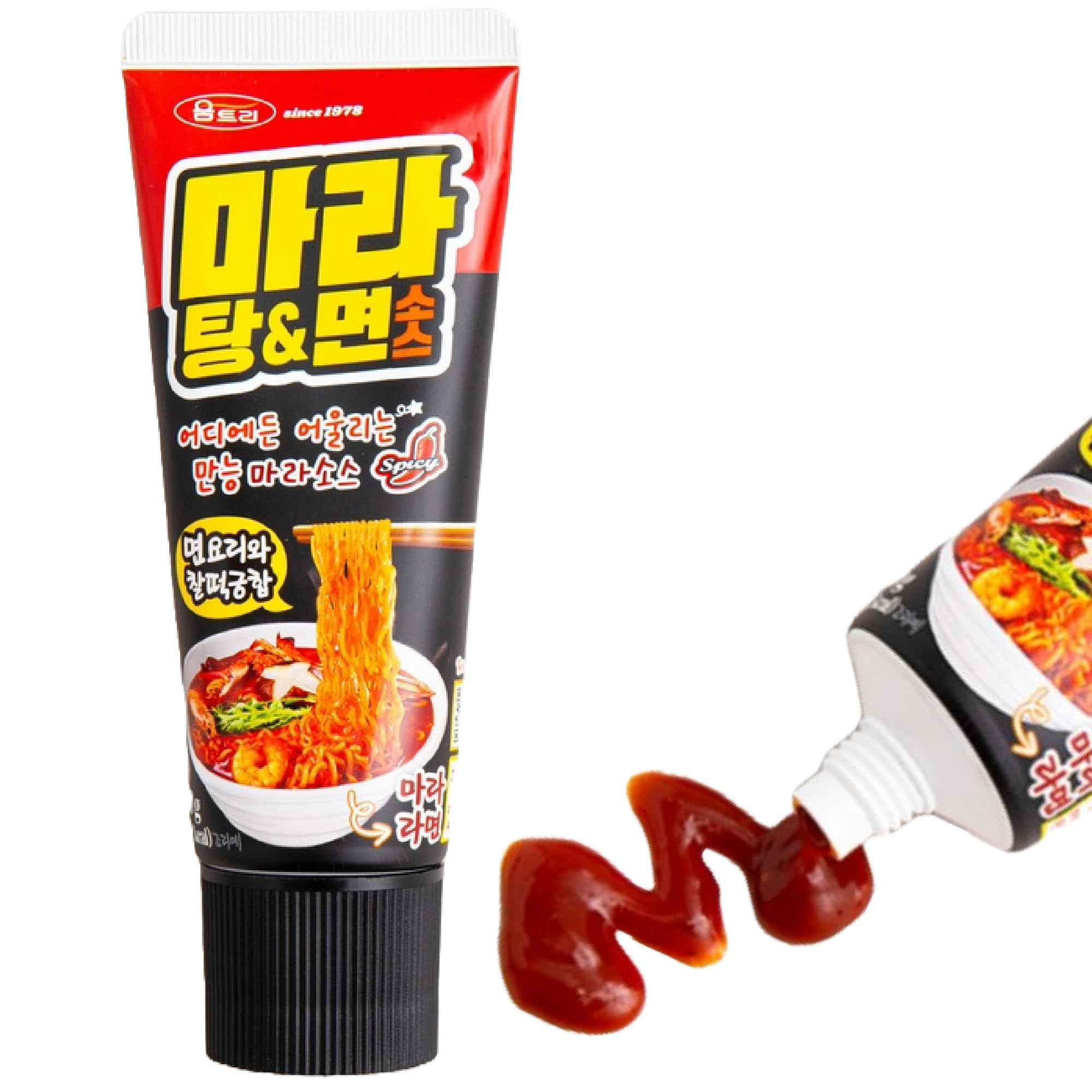 Authentic Korean Mala Hot Sauce 120g (4.87oz) - Spicy Sichuan Chili Paste for Noodles, BBQ, Hot Pot & Asian Cooking - Made by Korean Chef - Perfect for Stir Fry, Dipping Sauce & Marinades