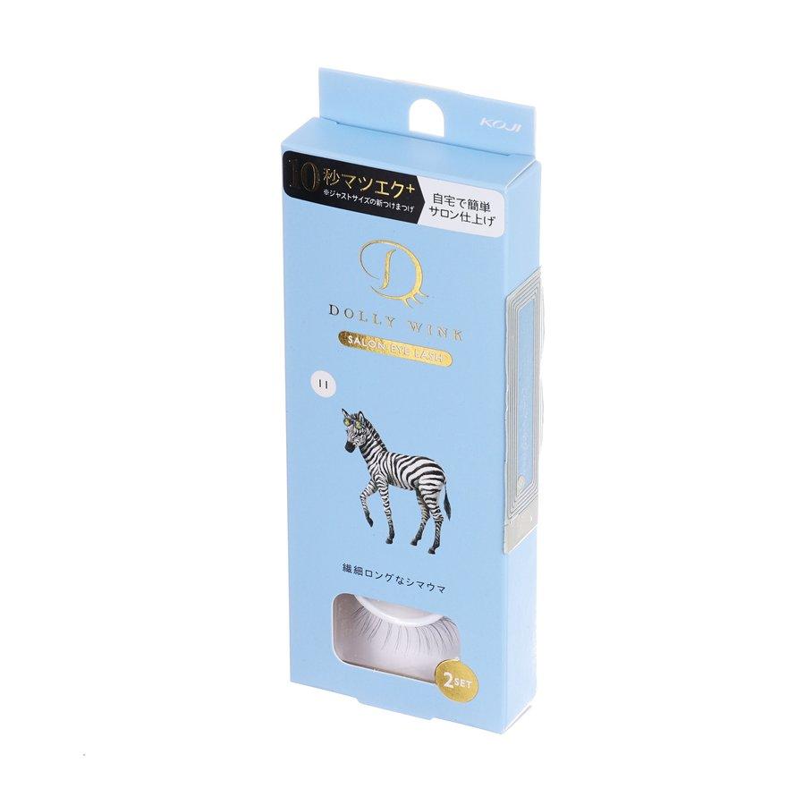 KOJI Dolly Wink Salon False Eyelashes No.11 - Natural Volume & Length for Dramatic Eye Makeup | Perfect for Parties, Weddings & Special Occasions