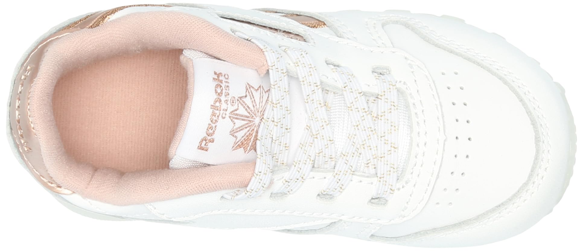 Reebok Baby Girls Classic Leather Sneakers - Comfortable & Stylish Shoes for Toddlers & Kids - Perfect for School, Play & Everyday Wear