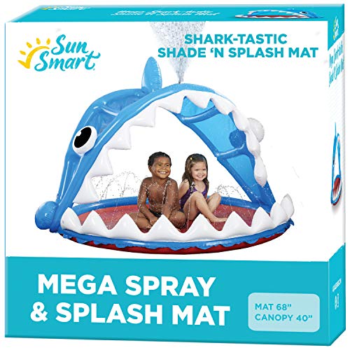 Shark Sprinkler Splash Mat/Pool 68”
