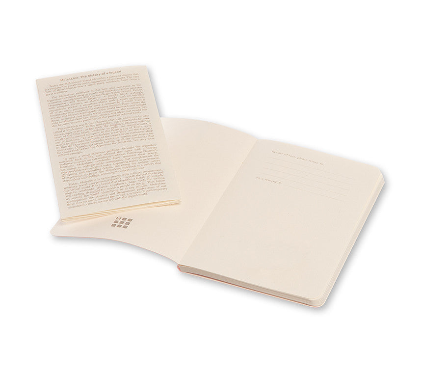 Moleskine Volant Ruled Notebook Set of 2 - Premium Pocket Journals for Writing, Sketching & Note Taking - Perfect for Students, Professionals & Travelers