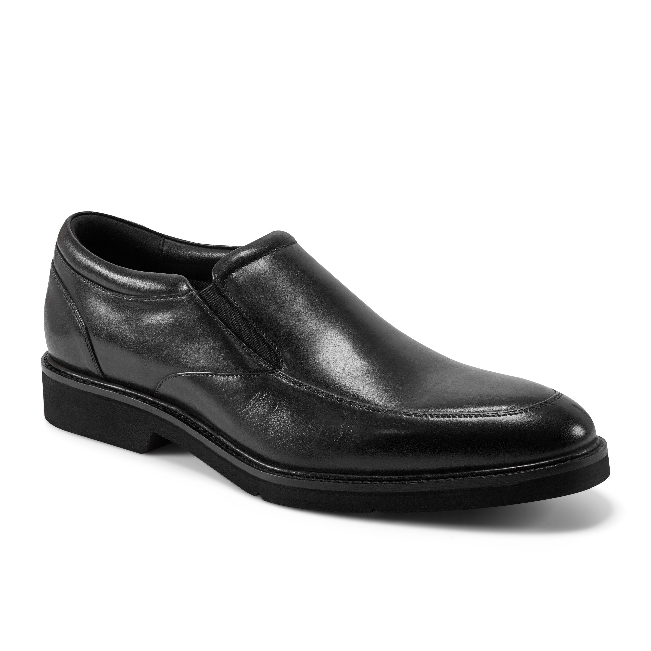 Men's Folton Almond Toe Dress Slip-On Loafers - Comfortable Business Casual Shoes for Office, Wedding & Formal Events