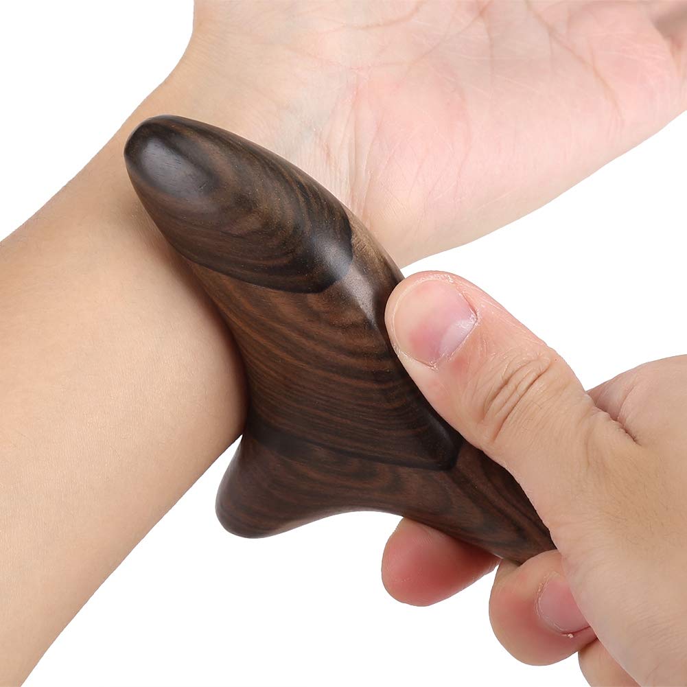 Thai Body Massager - Acupuncture & Reflexology Pain Relief Tool | Multifunctional, Safe & Scented Wood Design | Perfect for Home, Office & Travel Use
