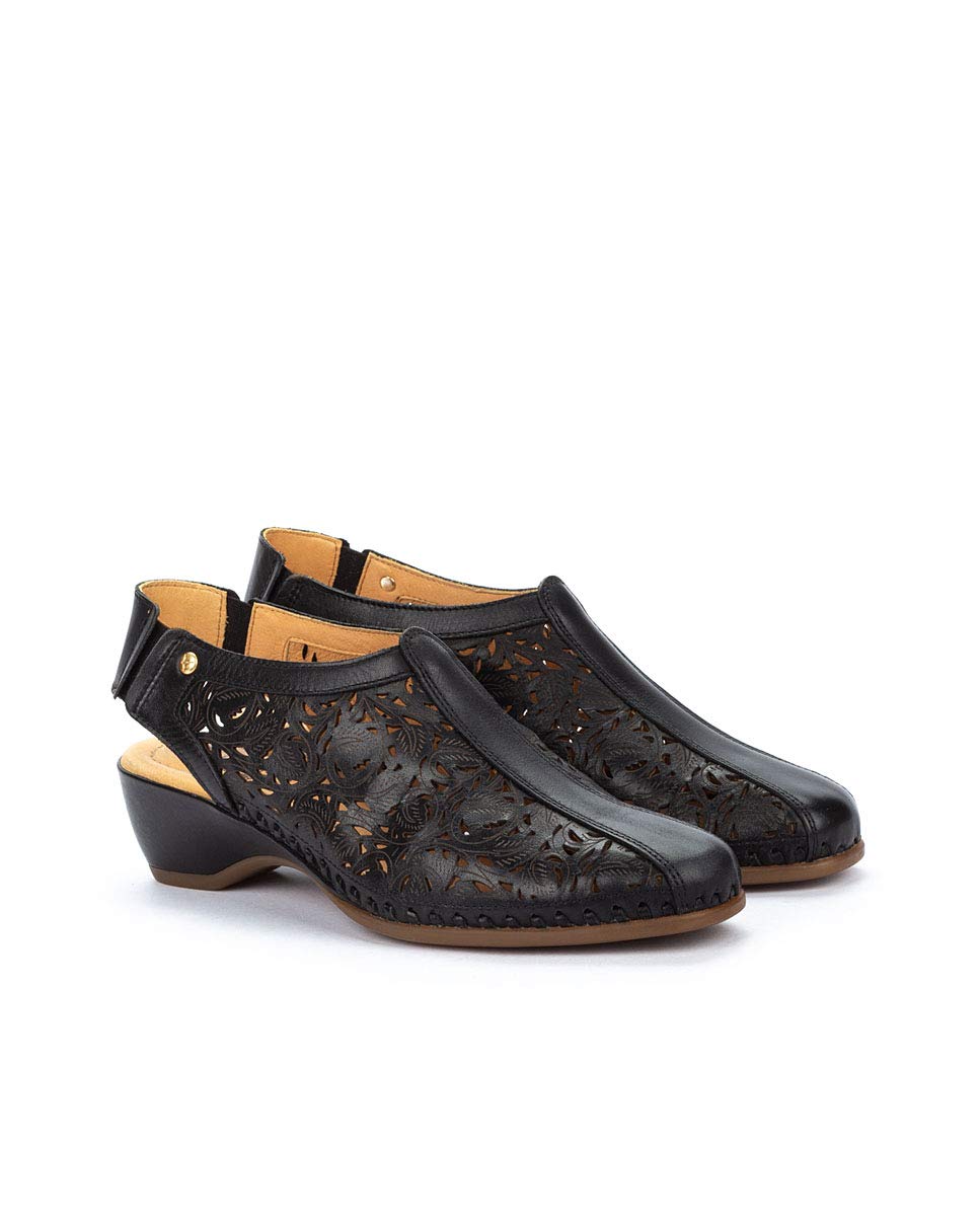 PIKOLINOS Women's Leather Romana Heels - Comfortable & Stylish Dress Shoes for Work, Parties & Special Occasions