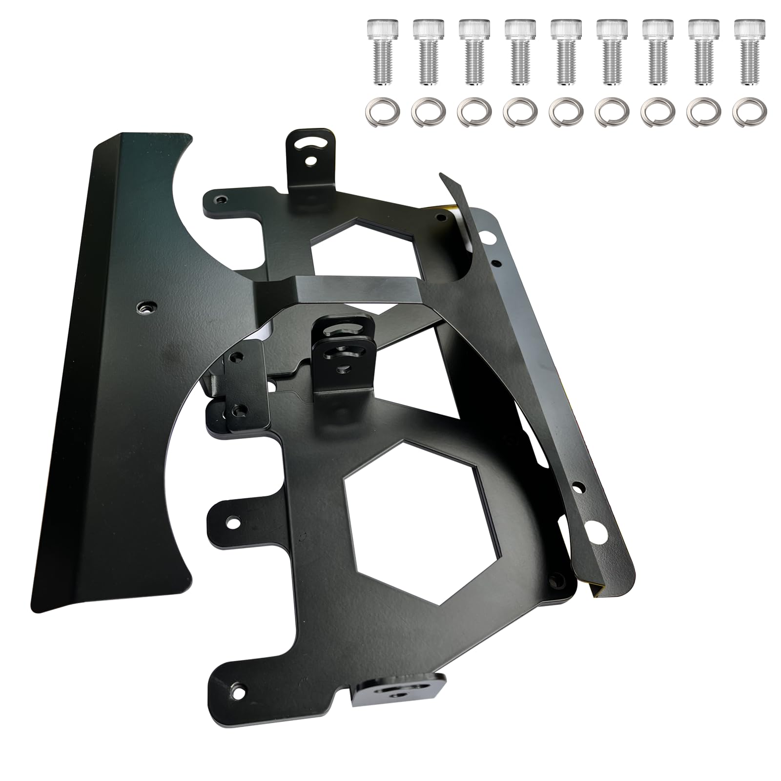 Baja LP6 Headlight Bracket for 2015-2023 Harley Davidson Road Glide | Compatible with Baja Lighting LP6 LED Lights | Upgrade Motorcycle Lighting for Night Rides & Off-Road Adventures