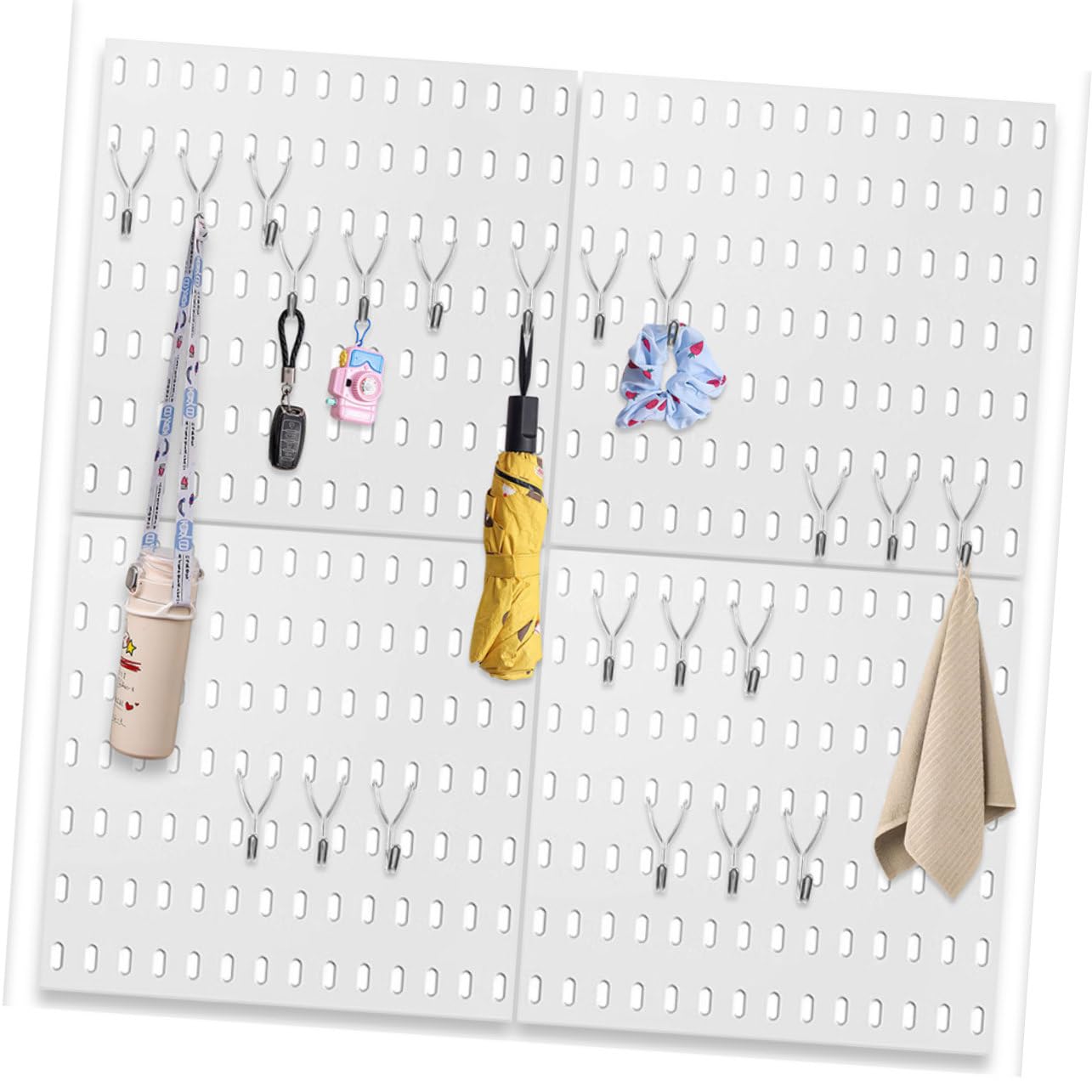 Gatuida 30-Piece Pegboard Hooks Set - Heavy Duty Storage Hooks for Tool Organization, Garage & Workshop Utility Hooks - Perfect for Wall Mounted Tool Storage, Retail Displays & Home Organization