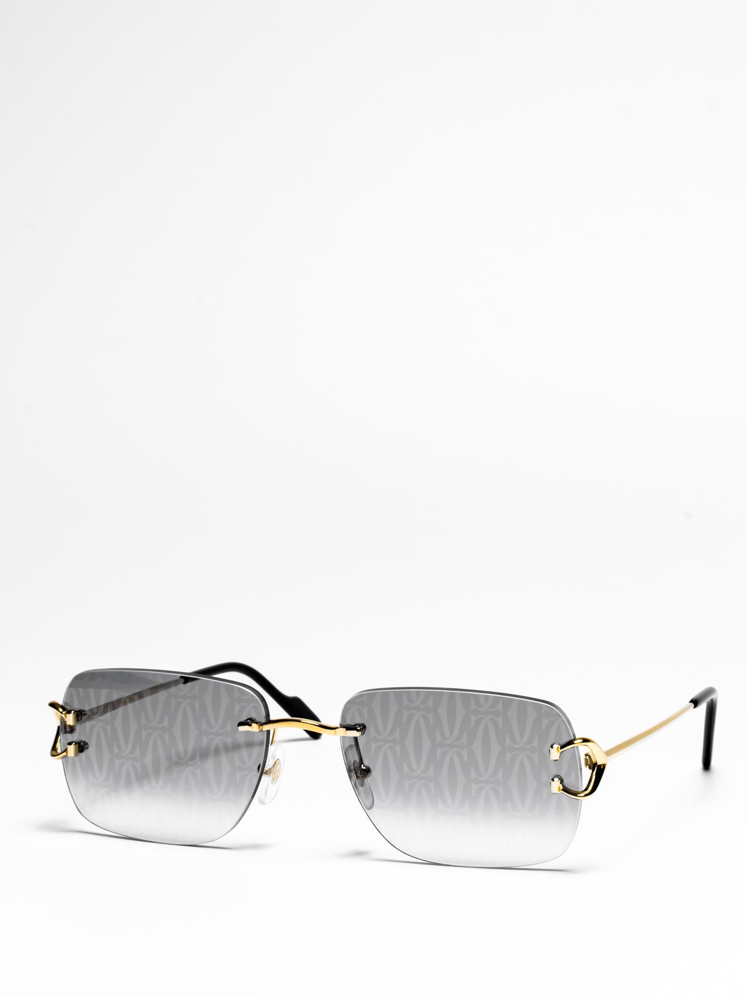Cartier CT0330S 007 C Décor Sunglasses - Luxury Designer Shades for Women & Men | Perfect for Beach, Driving & Fashion Outfits