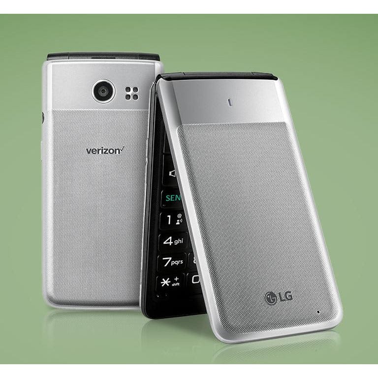 LG Exalt 4G LTE VN220 8GB Memory Silver Mobile Cell Phone - Perfect for Business Professionals & Travelers