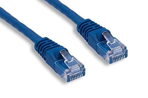 High-Speed CAT.5E Unshielded Ethernet Cable 25ft Blue - 1000Mbps Network Cable for Gaming, Streaming & Home Office - Durable & Flexible (Compare & Save 10% at Amazon)