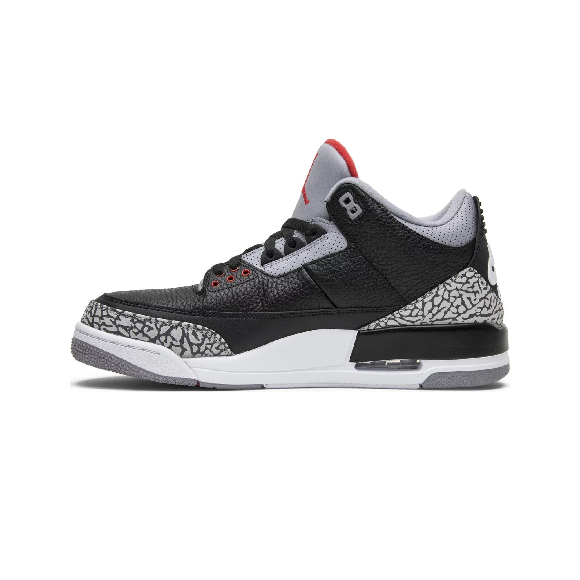Air Jordan 3 Retro 'Cement' 2018 Black - Men's Basketball Sneakers for Casual Wear & Street Style (New)