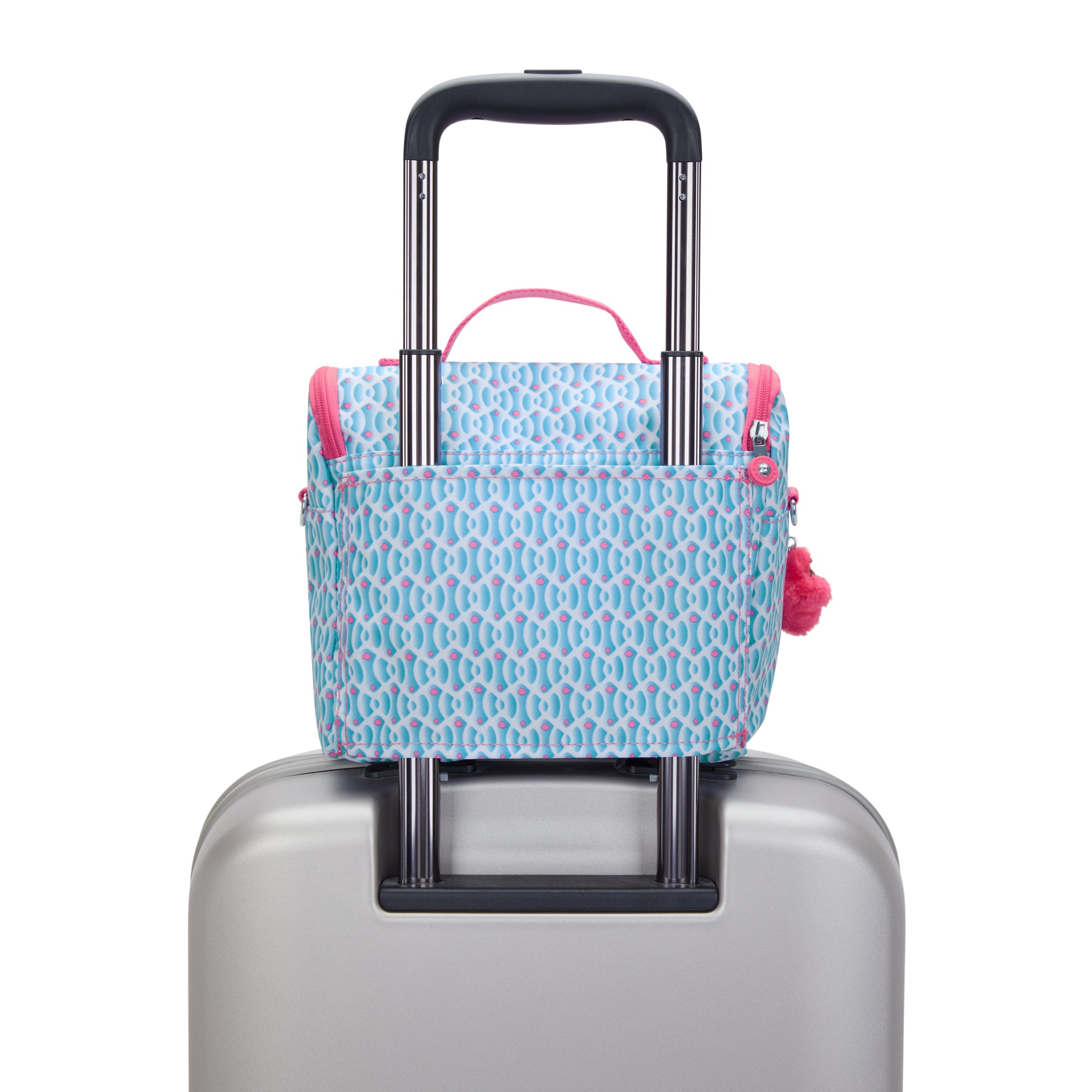 Kipling New Kichirou Printed Lunch Bag - Dreamy Geometric Pattern Insulated Lunch Box for Women & Men - Perfect for Work, School, Picnics & Travel