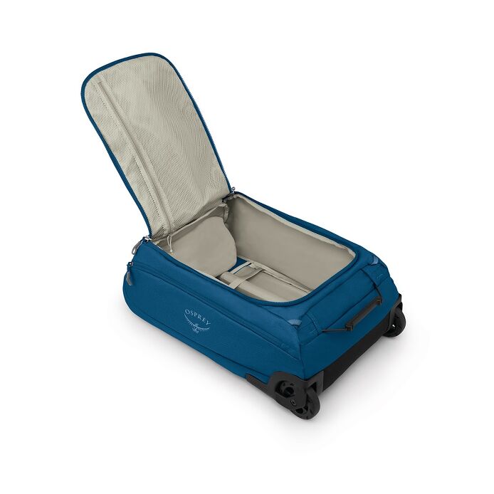 Osprey Daylite 40L Wheeled Carry On Duffel Bag - Lightweight Travel Luggage for Airplane, Weekend Trips & Outdoor Adventures