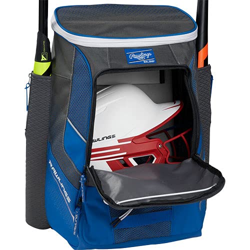 Rawlings IMPULSE Backpack Equipment Bag for Baseball & Softball - Durable Sports Gear with Multiple Style Options | Perfect for Games, Practice & Travel