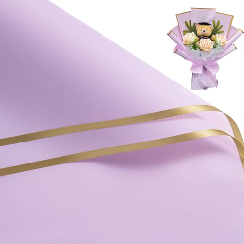 Light Purple Gold Edge