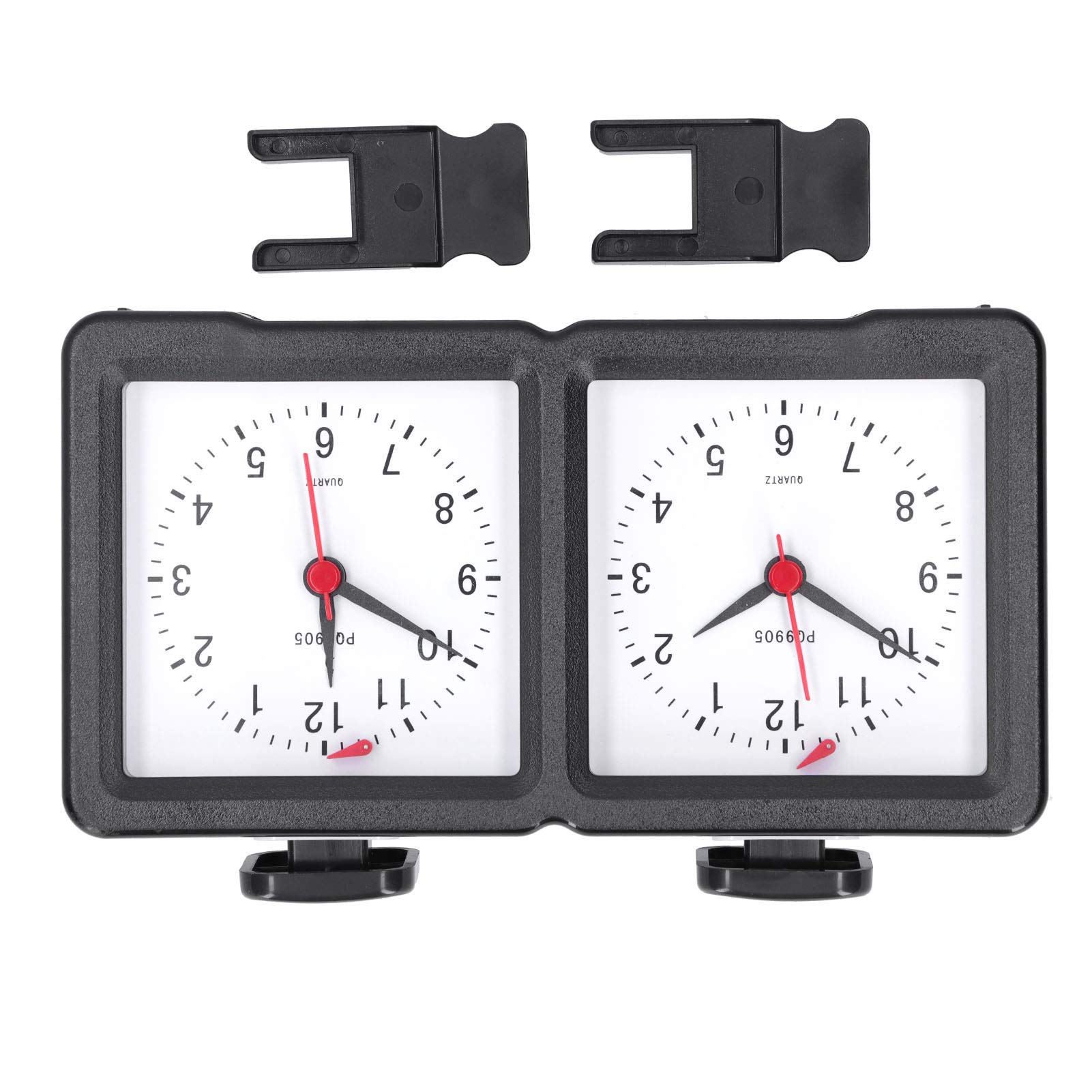 Professional Chess Clock Timer - Analog & Digital Count Up/Down Timer with Mute Function for Board Games, Tournaments & Practice | Perfect for Chess, Go, Scrabble & Strategy Game Competitions