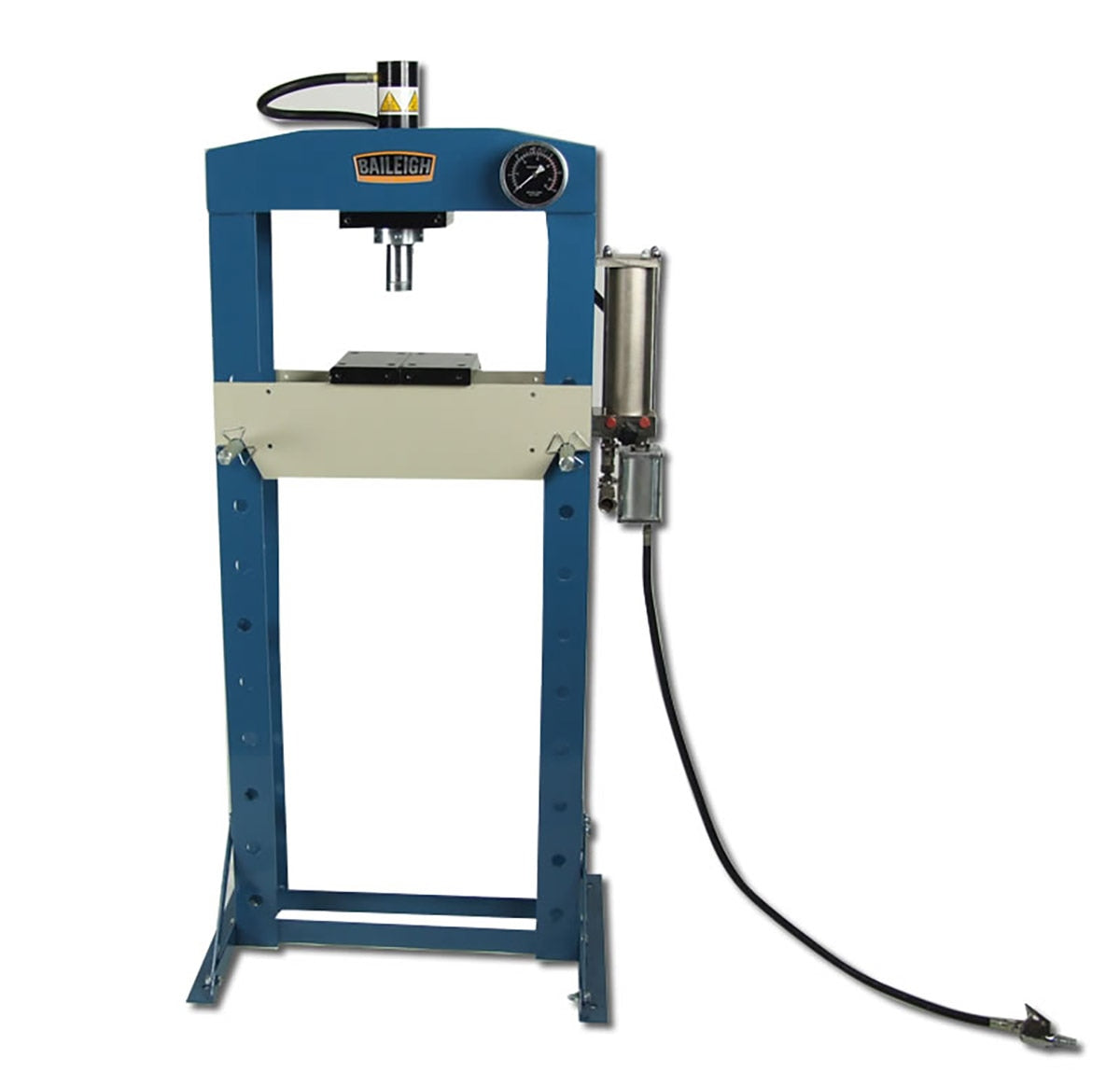 Baileigh Industrial BA9 1004808 HSP-20A Hydraulic Shop Press - 20 Ton Capacity for Metalworking, Automotive Repair & Woodworking Projects